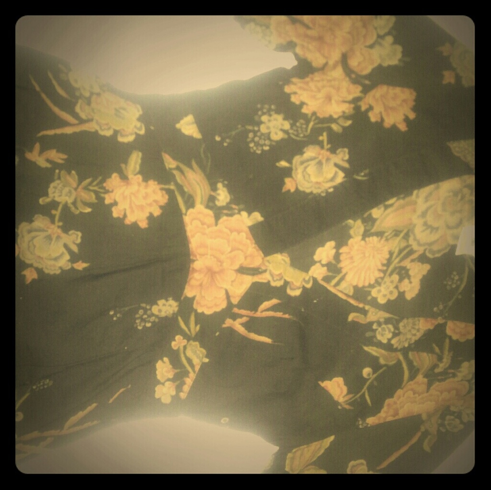 Floral print dress